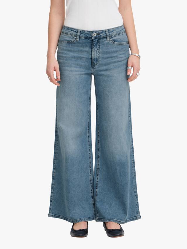 Узкие джинсы с широкими штанинами ICHI, светло-синий
Узкие джинсы с широкими штанинами ICHI, светло-синий