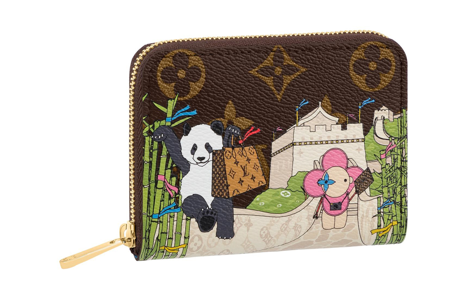 Кошелёк Zippy Monogram Vivienne Myosotis Blue LOUIS VUITTON 
Кошелёк Zippy Monogram Vivienne Myosotis Blue LOUIS VUITTON