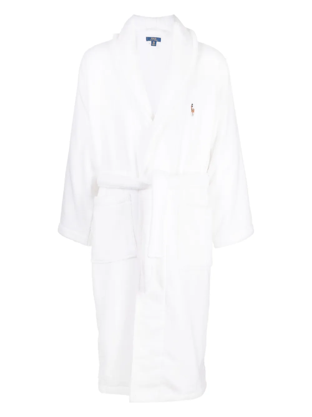 Махровый халат с вышитым логотипом Polo Ralph Lauren, белый
Махровый халат с вышитым логотипом Polo Ralph Lauren, белый