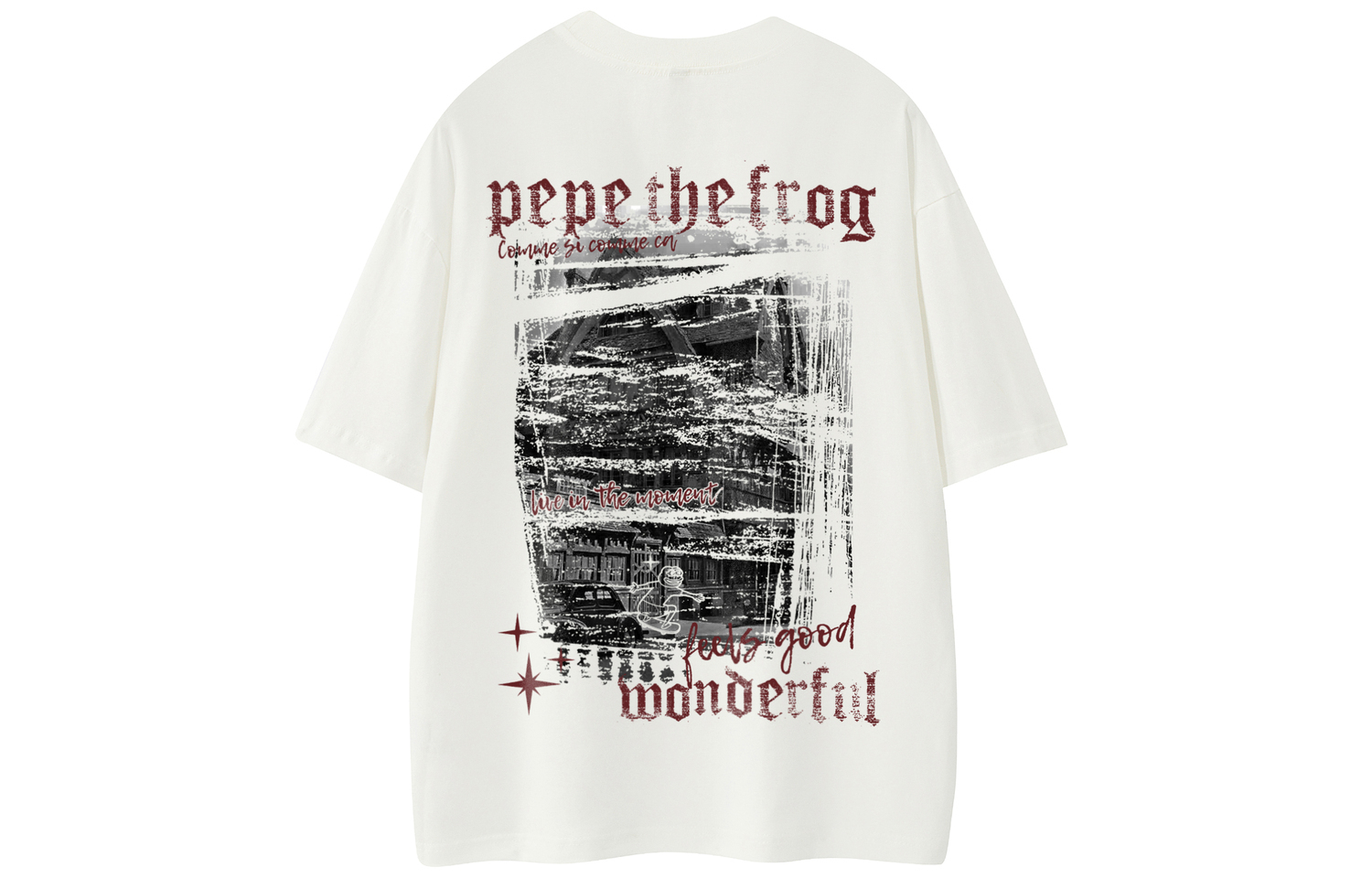 Футболка с коротким рукавом Unisex Pepe The Frog, бежево-абрикосовая
Футболка с коротким рукавом Unisex Pepe The Frog, бежево-абрикосовая