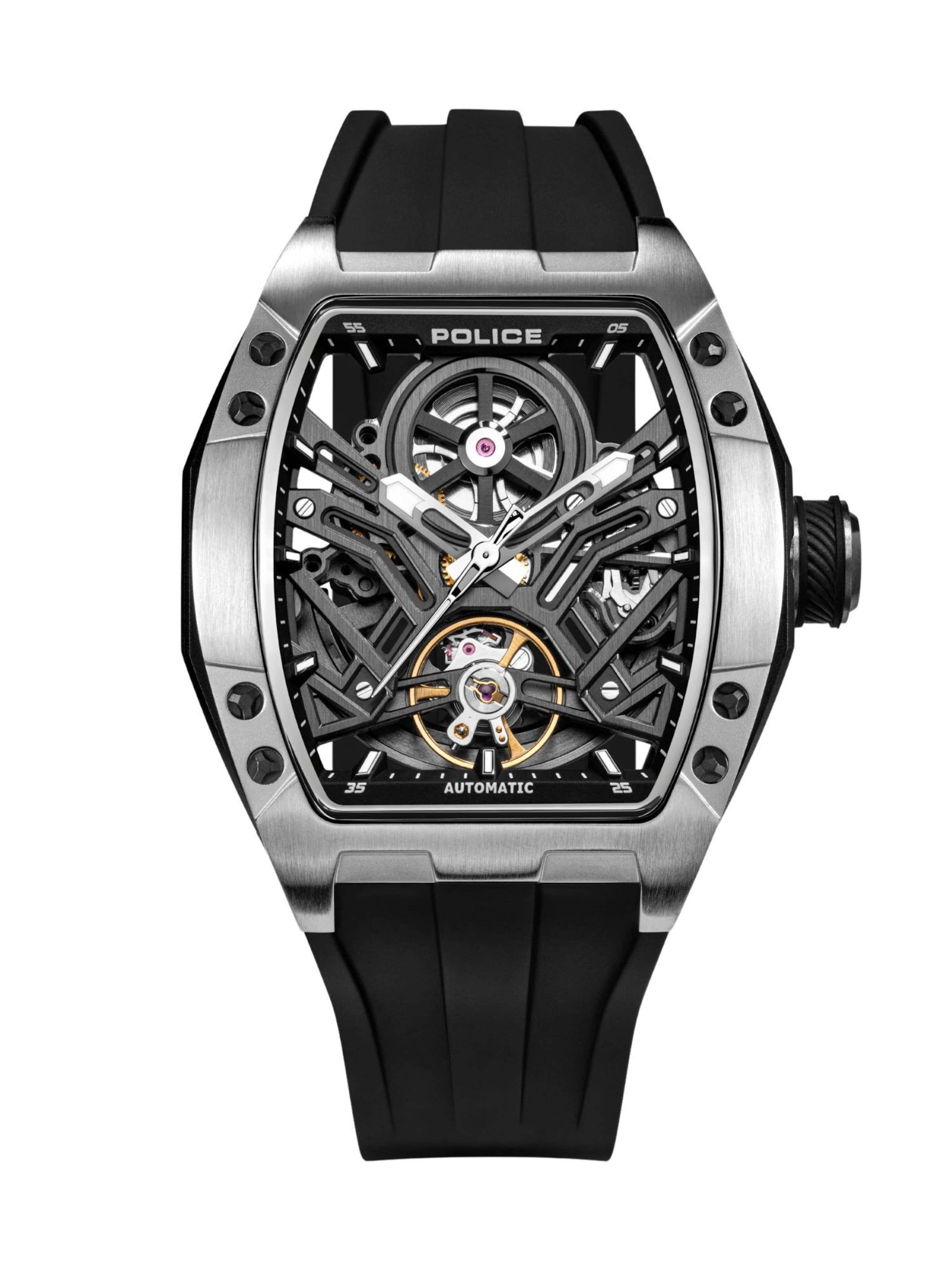 POLICE Аналоговые часы 'Tampa' в черном цвете
POLICE Аналоговые часы 'Tampa' в черном цвете