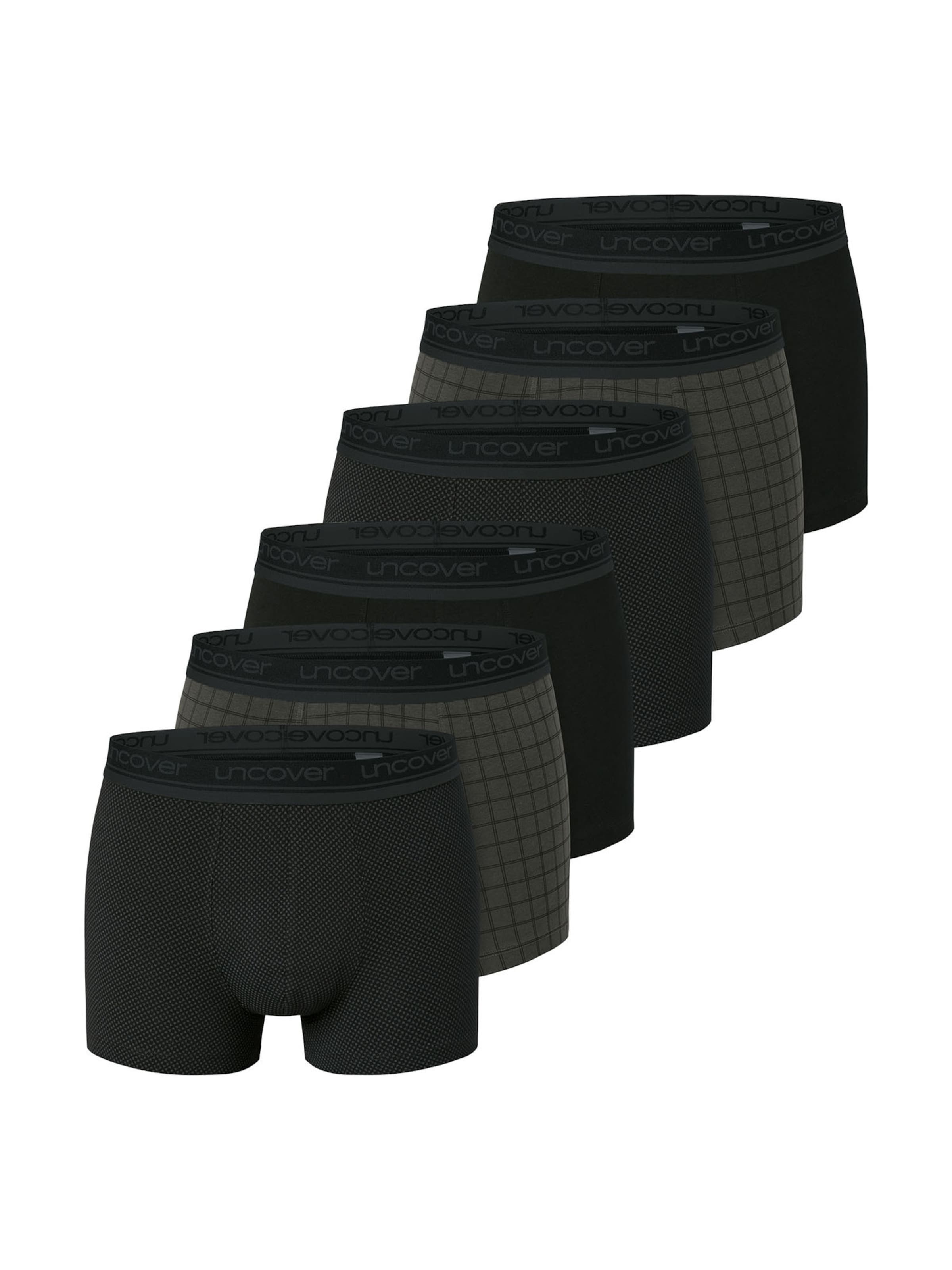 Uncover by SCHIESSER Боксеры 'Cotton Series' в цвете Anthracite, Black
Uncover by SCHIESSER Боксеры 'Cotton Series' в цвете Anthracite, Black