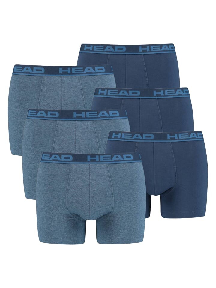 Боксеры HEAD short 6er Pack, цвет blau (blue heaven)
Боксеры HEAD short 6er Pack, цвет blau (blue heaven)