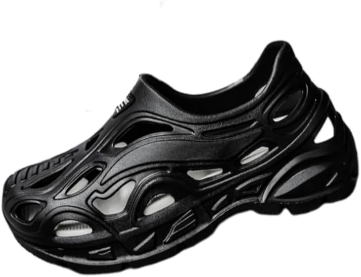 Мужские летние дышащие пляжные сланцы из EVA, подходят для использования в бассейнах, на пляже и в повседневной обстановке Hoalox, белый/черный
Мужские летние дышащие пляжные сланцы из EVA, подходят для использования в бассейнах, на пляже и в повседневной обстановке Hoalox, белый/черный