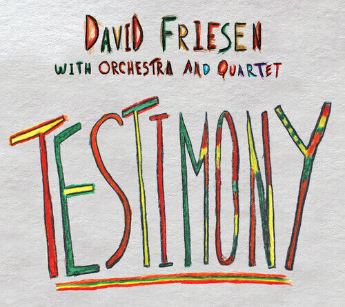 CD диск Friesen, David: Testimony
CD диск Friesen, David: Testimony