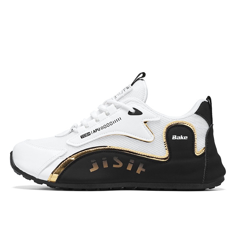 Нескользящие, дышащие, легкие низкие повседневные туфли для мужчин BAKE, White Black
Нескользящие, дышащие, легкие низкие повседневные туфли для мужчин BAKE, White Black