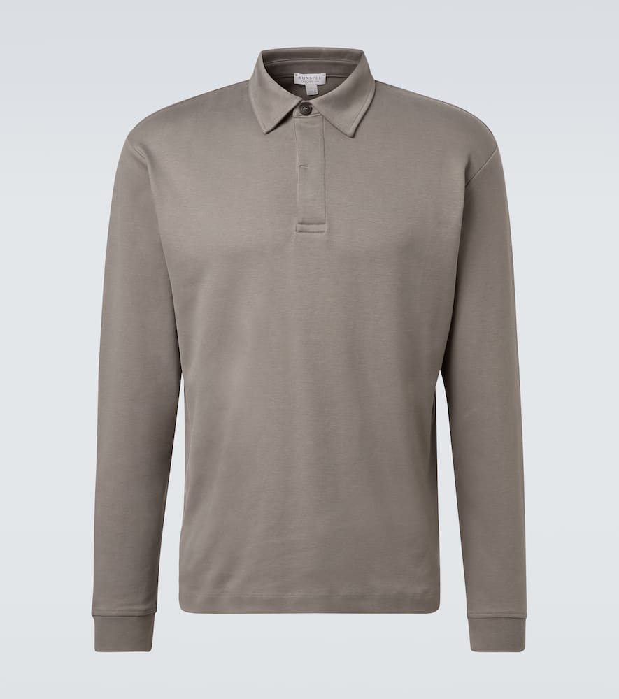 Хлопковая поло Sunspel, Iron Grey
Хлопковая поло Sunspel, Iron Grey