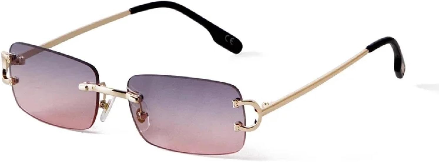 Солнцезащитные очки в стиле ретро, прямоугольные, без оправы, для женщин и мужчин, маленькая квадратная оправа из золотистого металла, солнцезащитные очки Tea Shades с защитой от УФ-излучения UV400 WNCKSQ, C6 Gray Powder
Солнцезащитные очки в стиле ретро, прямоугольные, без оправы, для женщин и мужчин, маленькая квадратная оправа из золотистого металла, солнцезащитные очки Tea Shades с защитой от УФ-излучения UV400 WNCKSQ, C6 Gray Powder