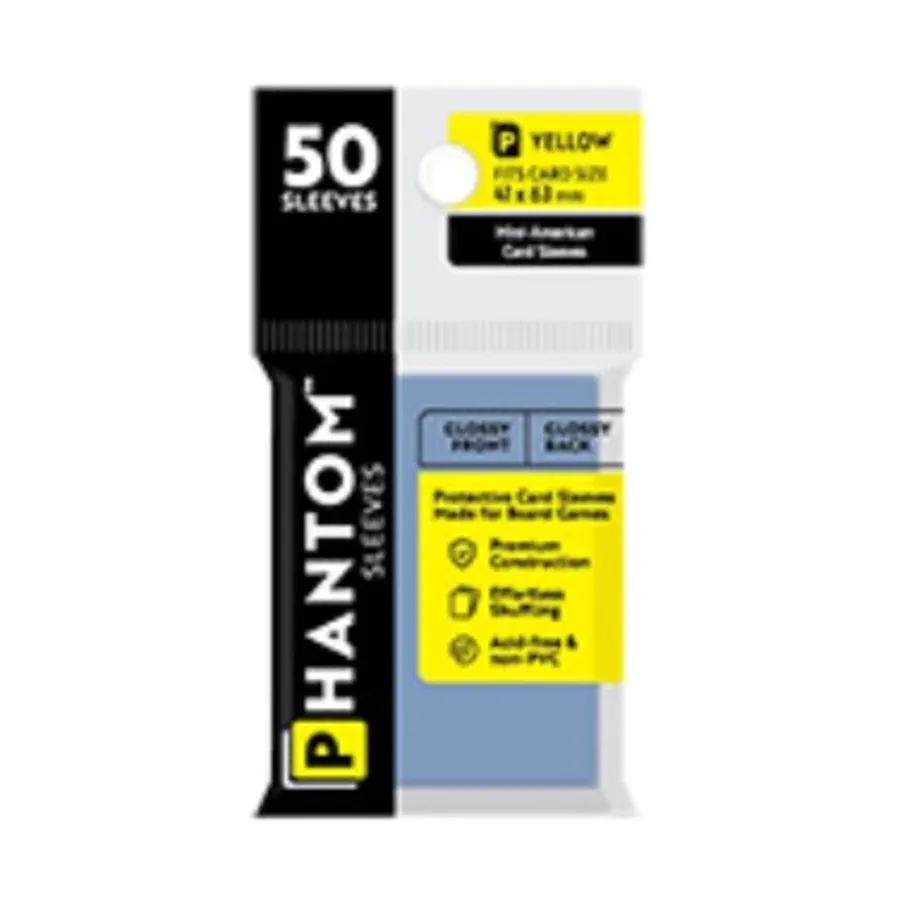 Глянец/Глянец - Желтый, 41х63мм (50), Phantom Sleeves
Глянец/Глянец - Желтый, 41х63мм (50), Phantom Sleeves