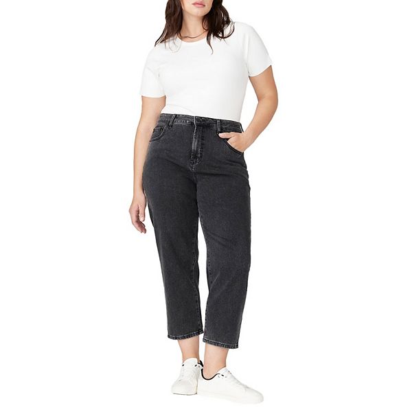 Женские джинсы прямого кроя Naomi Comfort Stretch укороченные plus size Eloquii
Женские джинсы прямого кроя Naomi Comfort Stretch укороченные plus size Eloquii