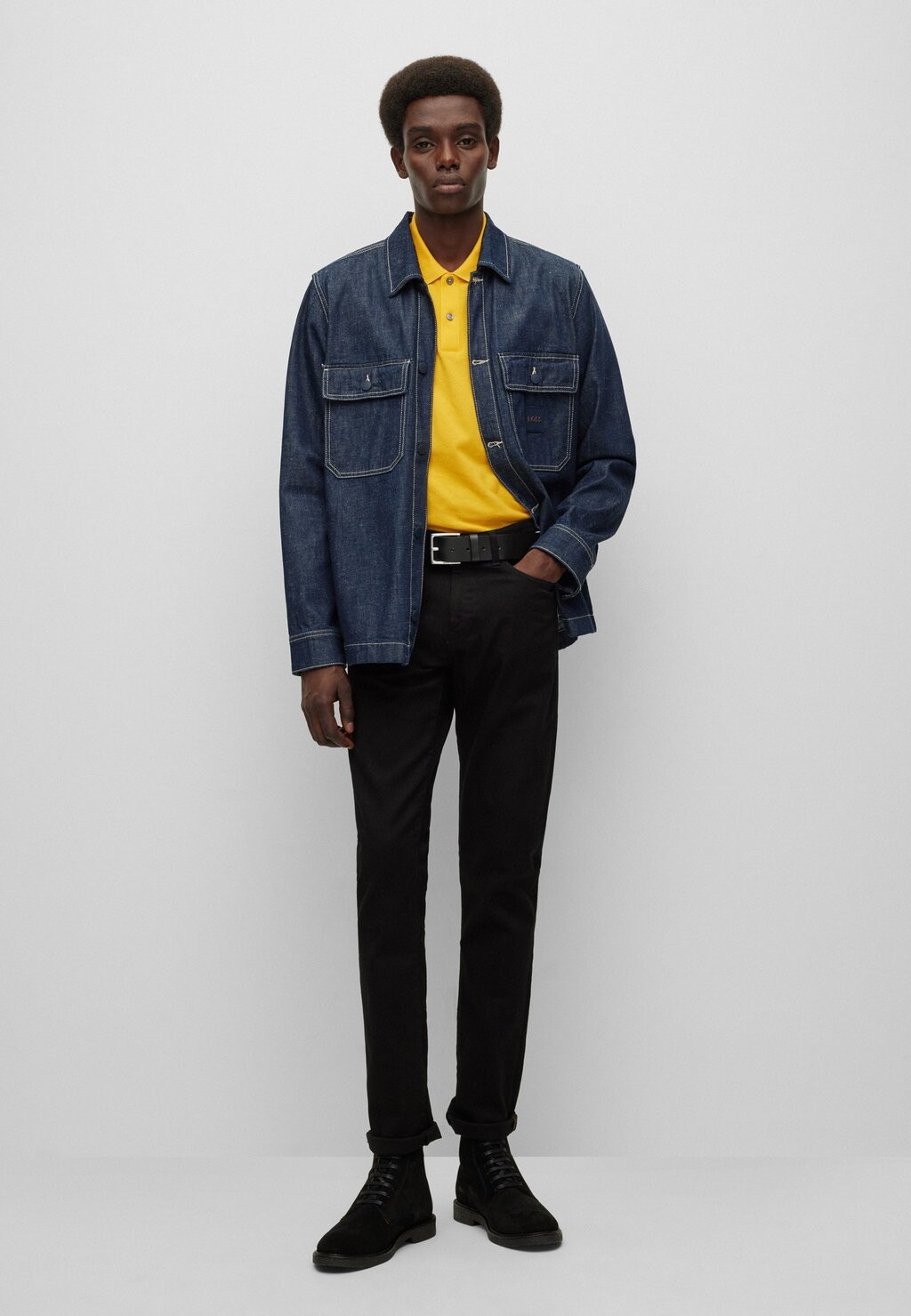 Ремень деловой RUMMI BOSS, цвет black
Ремень деловой RUMMI BOSS, цвет black