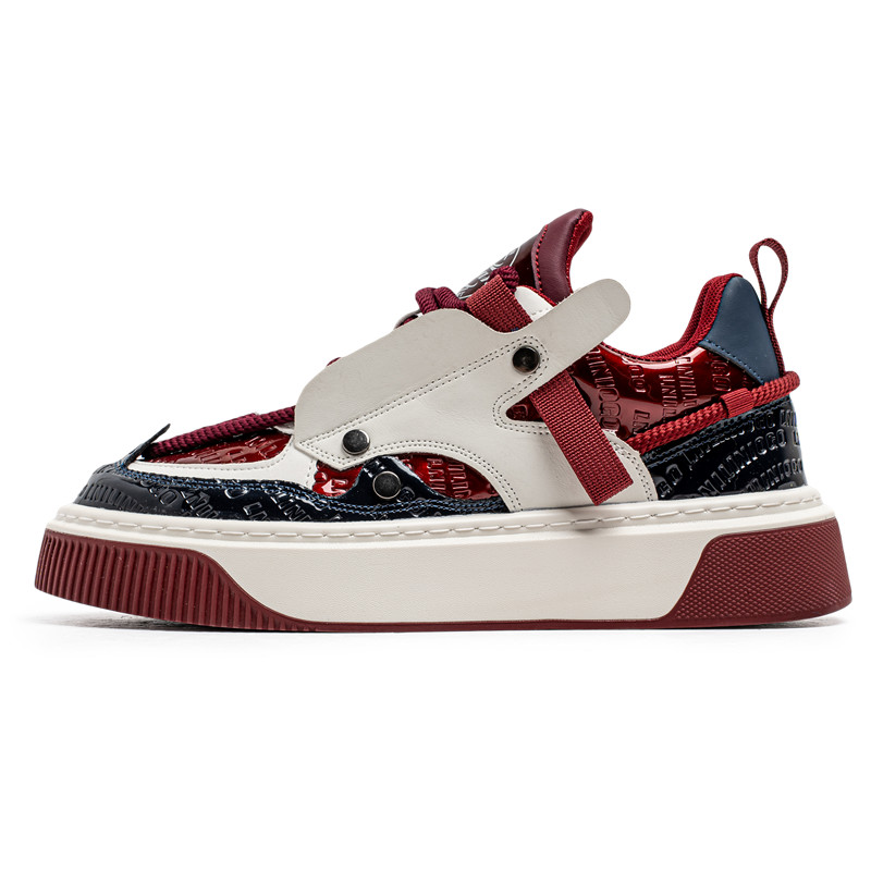 Нескользящие, износостойкие, дышащие низкие повседневные туфли для мужчин JANECO, White Black 
Нескользящие, износостойкие, дышащие низкие повседневные туфли для мужчин JANECO, White Black