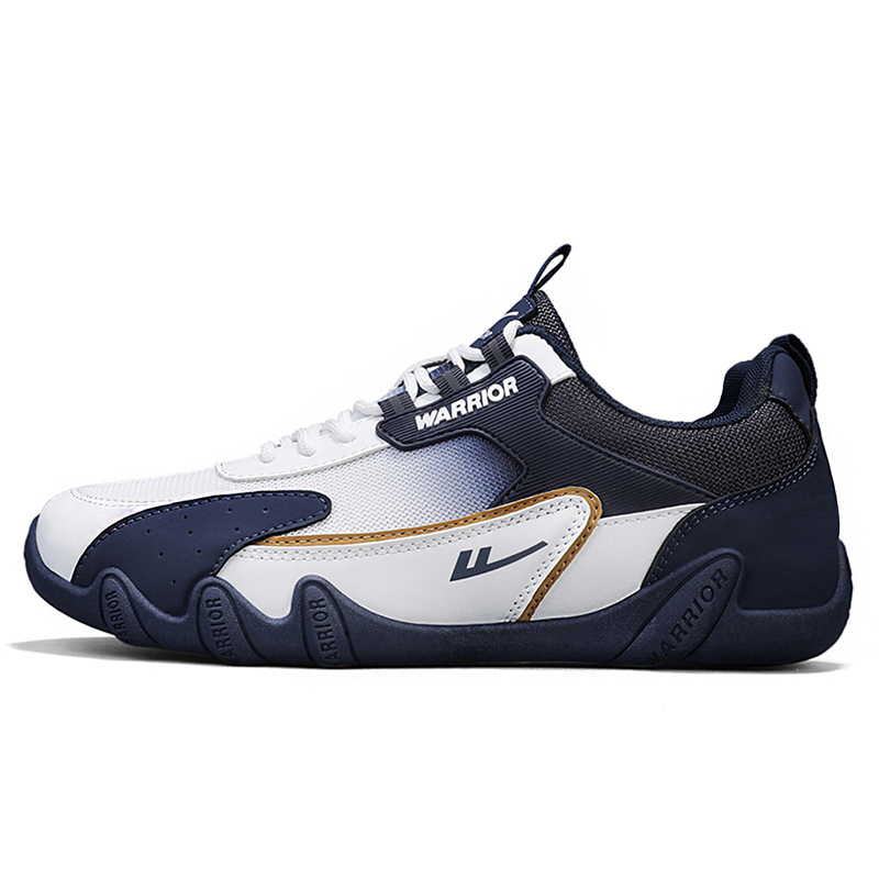 WARRIOR Скользоустойчивые износостойкие легкие мужские кэжуал кеды лоу-топ бело-темно-синие, цвет White Dark Blue
WARRIOR Скользоустойчивые износостойкие легкие мужские кэжуал кеды лоу-топ бело-темно-синие, цвет White Dark Blue