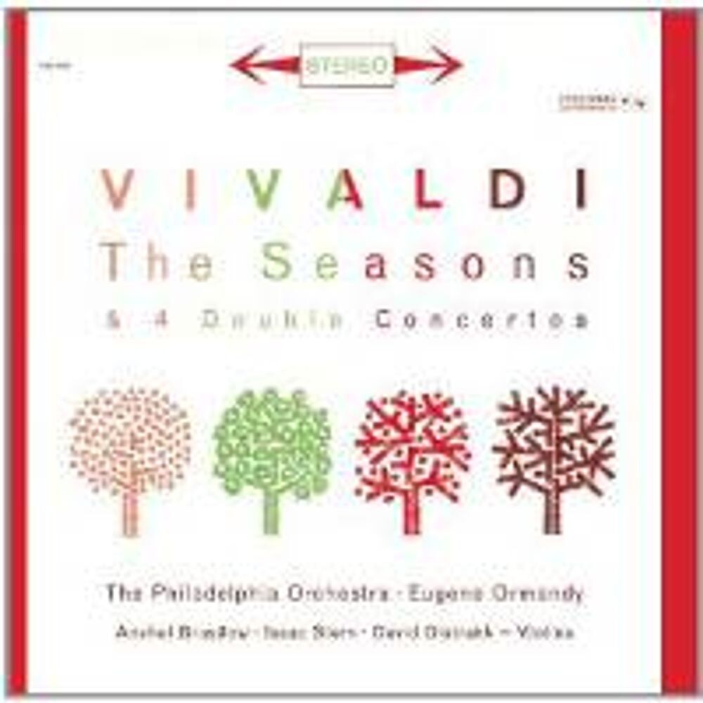Диск CD Vivaldi :Four Seasons Op. 8 Double Conc - Antonio Vivaldi, Eugene Ormandy, Philadelphia Orchestra
Диск CD Vivaldi :Four Seasons Op. 8 Double Conc - Antonio Vivaldi, Eugene Ormandy, Philadelphia Orchestra