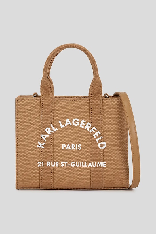 Хлопковая сумка K/RSG Karl Lagerfeld, коричневый
Хлопковая сумка K/RSG Karl Lagerfeld, коричневый