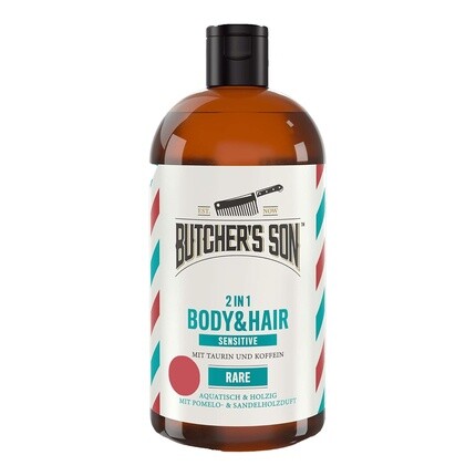 Butcher's Son 2in1 Body & Hair Rare Sensitive 420мл Murnauer
Butcher's Son 2in1 Body & Hair Rare Sensitive 420мл Murnauer