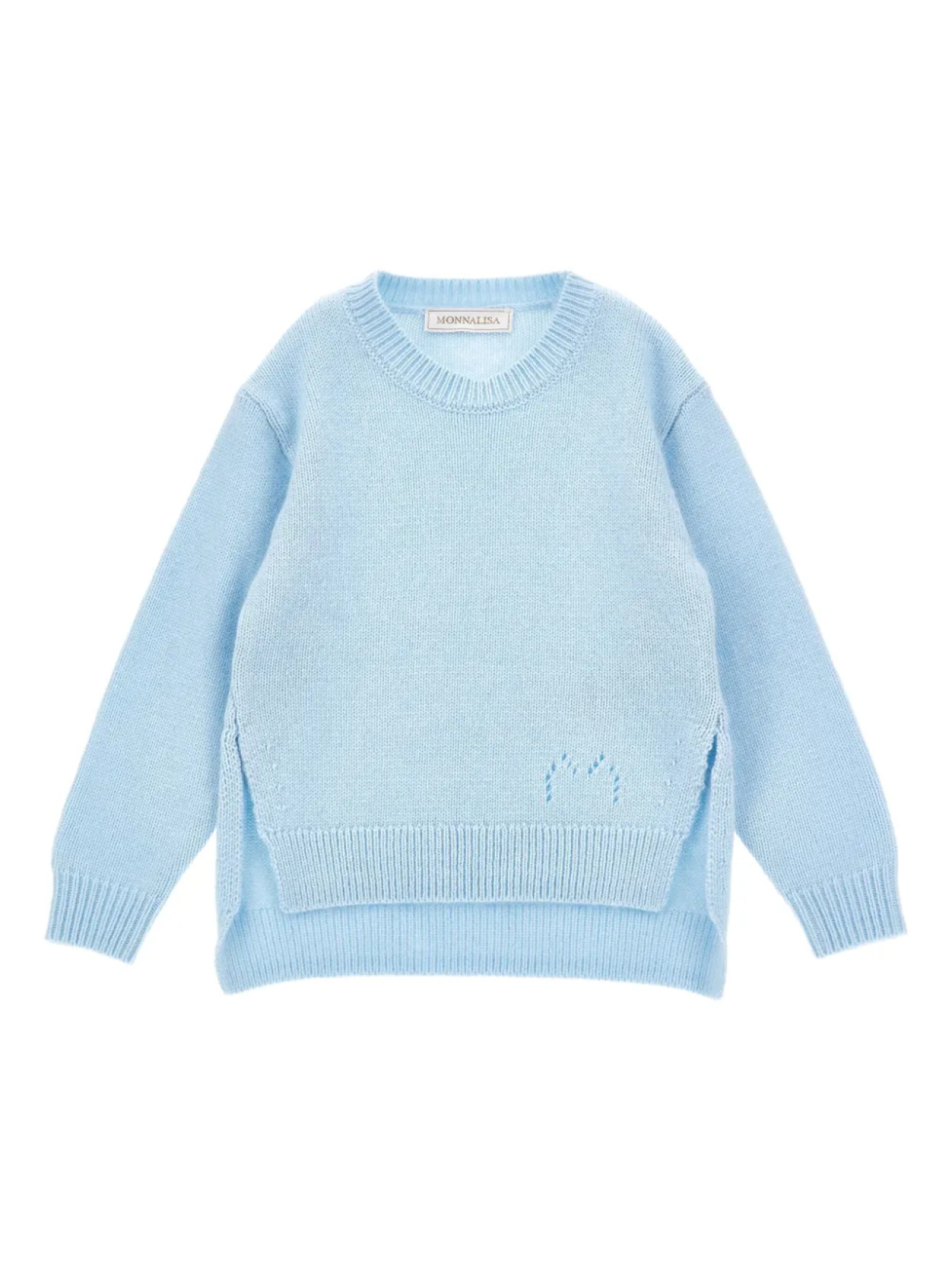 Monnalisa свитер с разрезами, синий
Monnalisa свитер с разрезами, синий