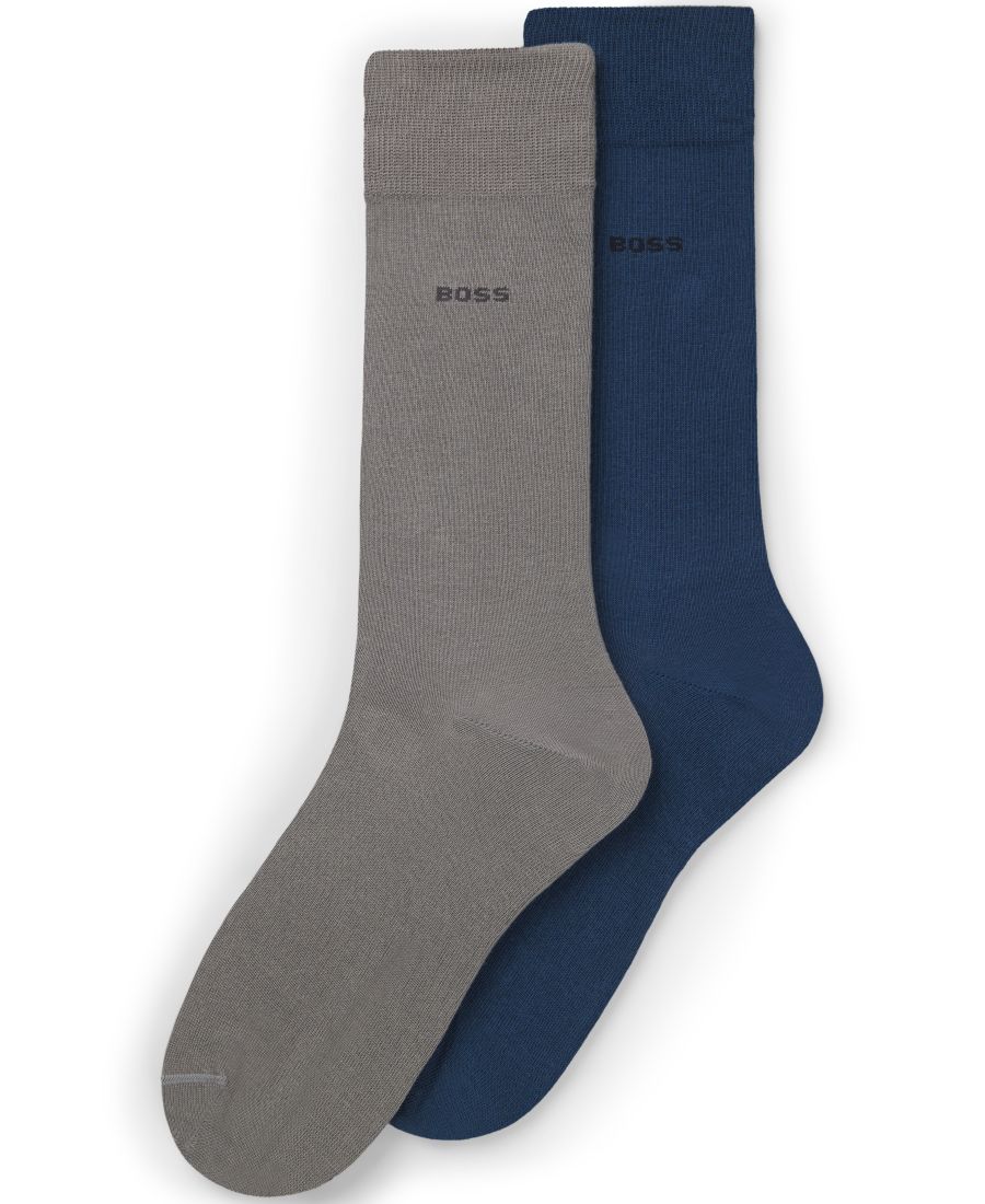 Мужские носки средней длины, 2 пары Hugo Boss, Blue/gray
Мужские носки средней длины, 2 пары Hugo Boss, Blue/gray