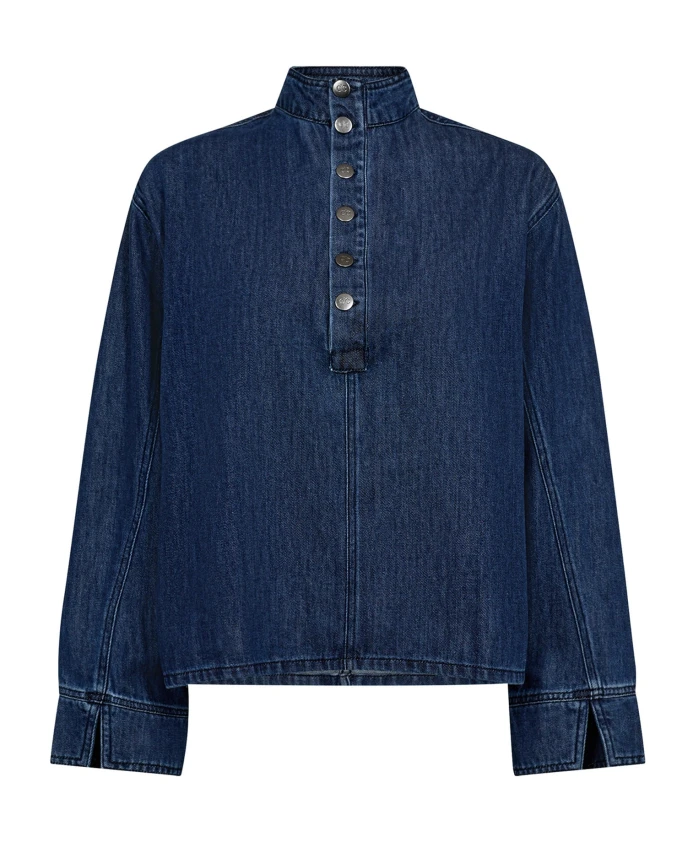 Джинсовая блузка Azminacc Co'Couture, синий
Джинсовая блузка Azminacc Co'Couture, синий