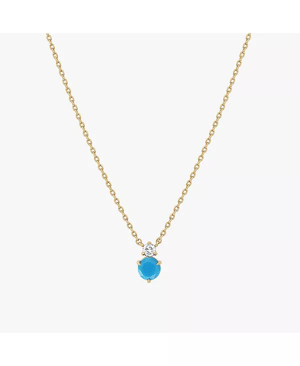 Ожерелье с двумя камнями-зодиаками, покрытое 14-каратным золотом, идея для личного подарка на праздник Bearfruit Jewelry, turquoise
Ожерелье с двумя камнями-зодиаками, покрытое 14-каратным золотом, идея для личного подарка на праздник Bearfruit Jewelry, turquoise