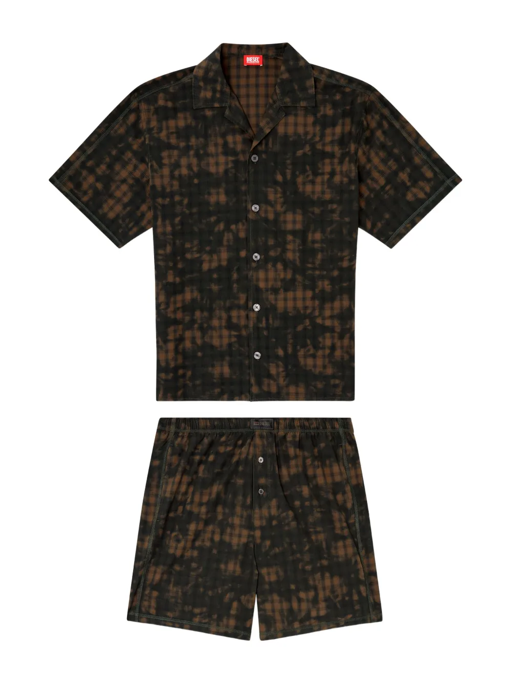 Пижамный комплект с узором Horien DIESEL, зеленый
Пижамный комплект с узором Horien DIESEL, зеленый