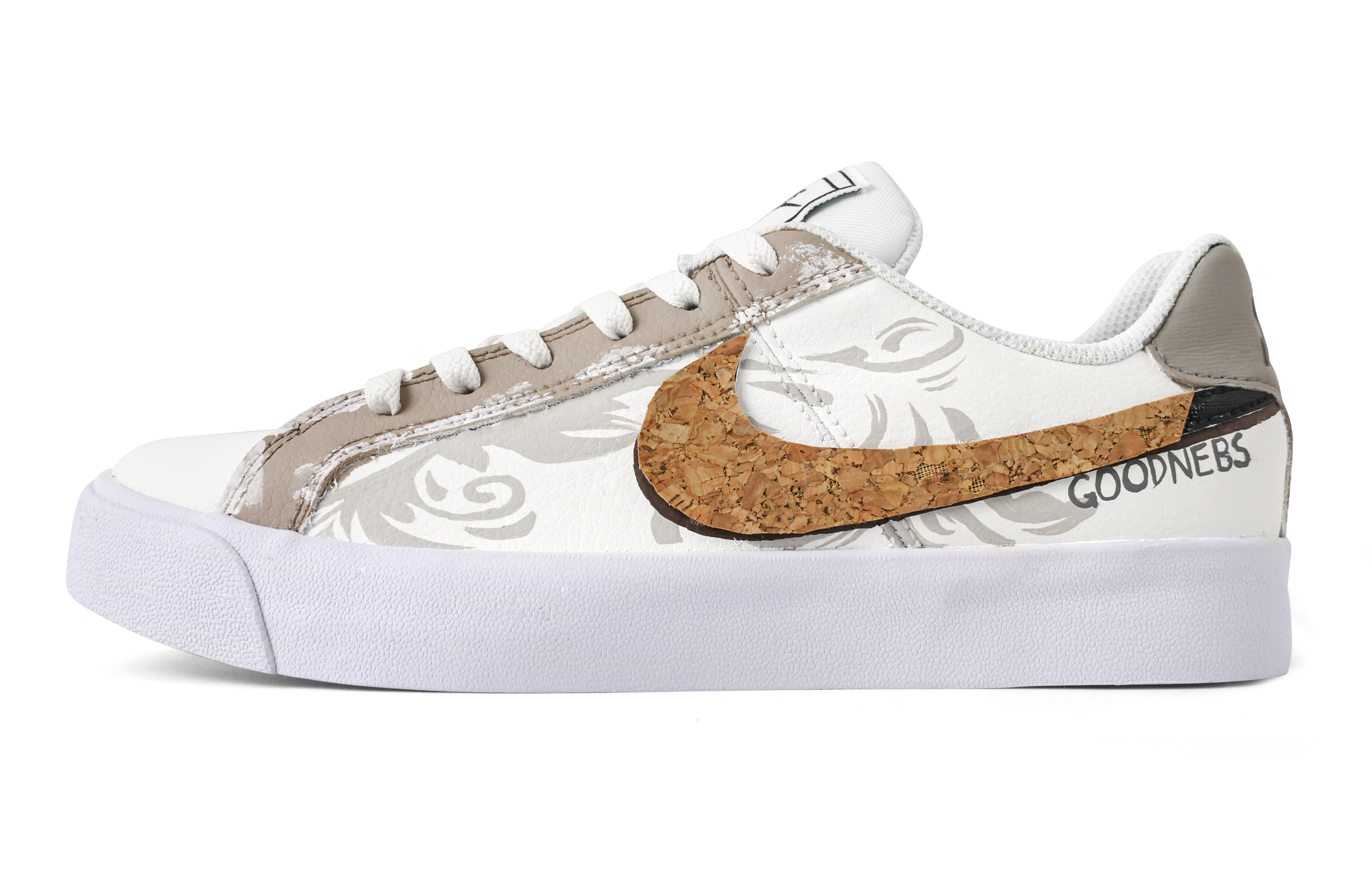 Nike Кроссовки Court Royale AC Pioneering с низким верхом для скейтборда, противоскользящие, мужские, белые, коричневые
Nike Кроссовки Court Royale AC Pioneering с низким верхом для скейтборда, противоскользящие, мужские, белые, коричневые