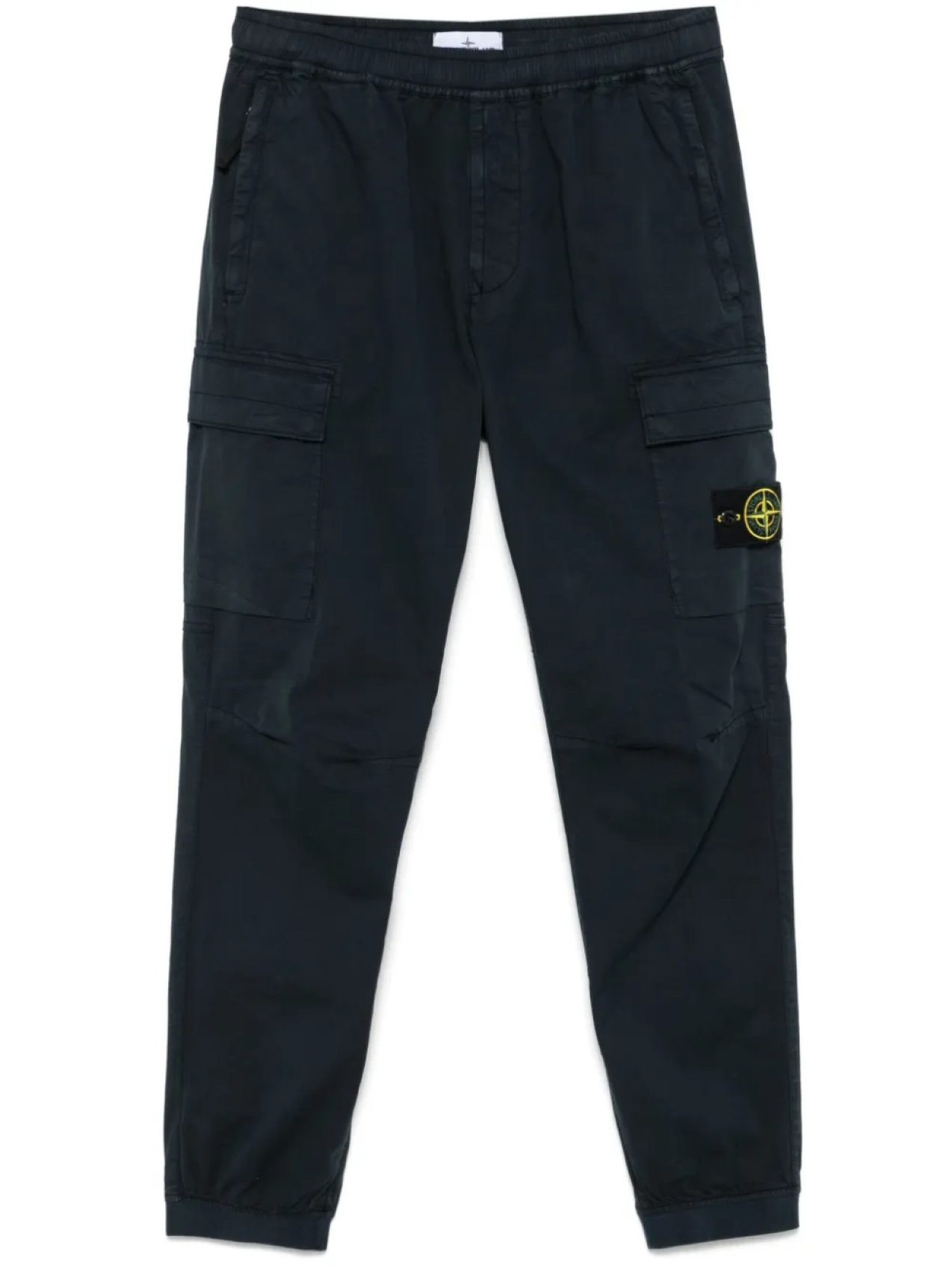 Брюки-карго с значком компаса Stone Island, синий 
Брюки-карго с значком компаса Stone Island, синий