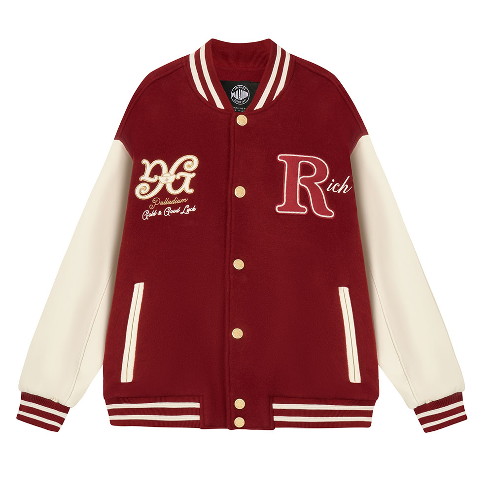 Бейсбольная куртка унисекс dried tomato red Palladium, красный
Бейсбольная куртка унисекс dried tomato red Palladium, красный