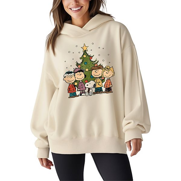 Женский оверсайз худи с принтом арахиса Licensed Character, Cream
Женский оверсайз худи с принтом арахиса Licensed Character, Cream