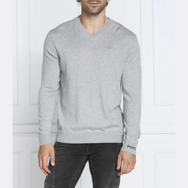 Свитер узкого кроя Andre с добавлением шерсти и кашемира Pepe Jeans London, серый
Свитер узкого кроя Andre с добавлением шерсти и кашемира Pepe Jeans London, серый