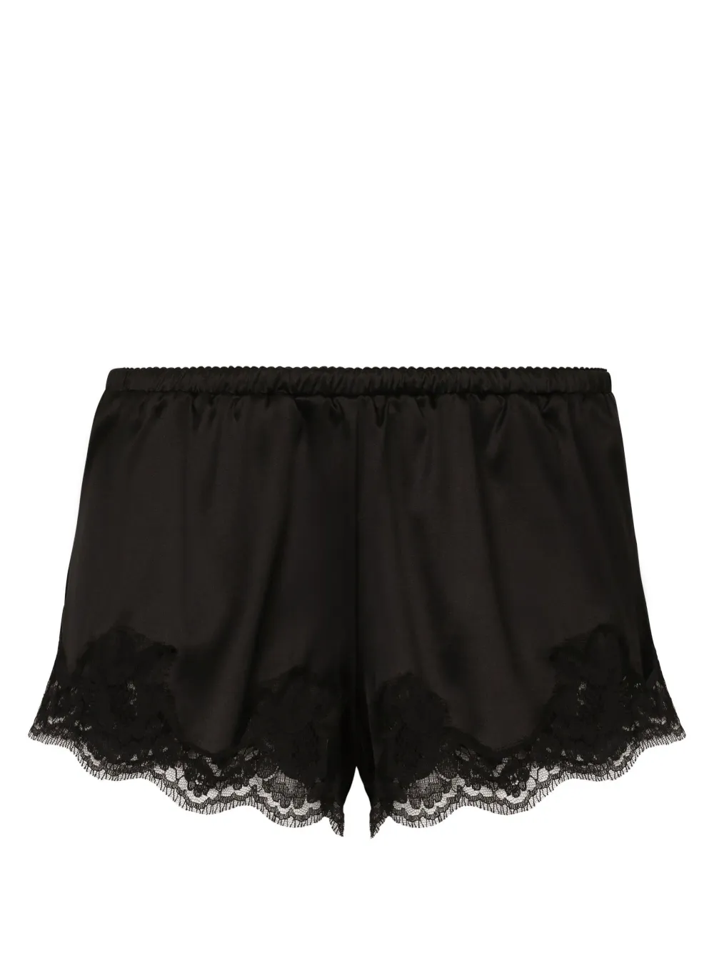 Атласные шорты с кружевом Dolce & Gabbana, черный
Атласные шорты с кружевом Dolce & Gabbana, черный