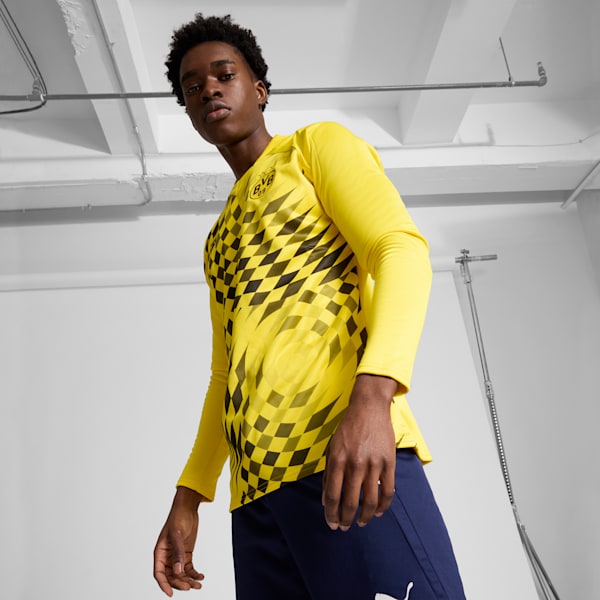 Мужская толстовка Borussia Dortmund Prematch Puma, желтый
Мужская толстовка Borussia Dortmund Prematch Puma, желтый