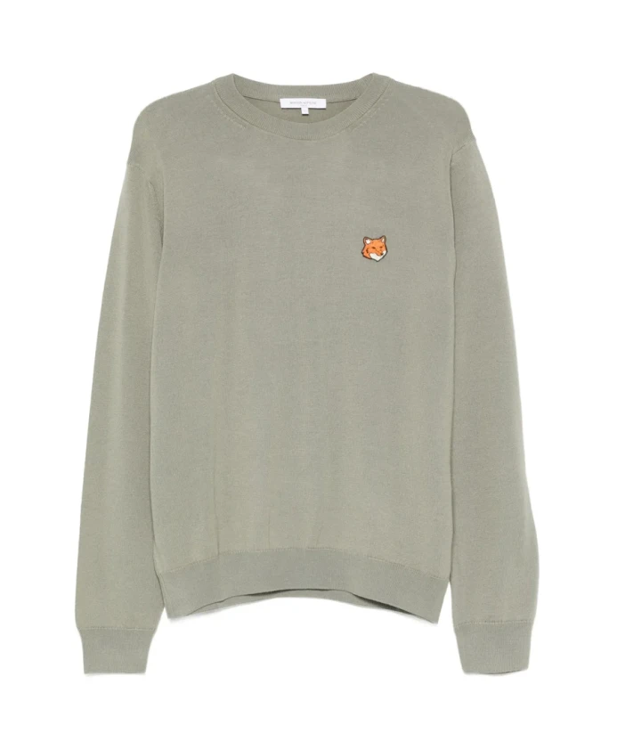 Свитер с нашивками в виде лисы Maison Kitsunã, серый
Свитер с нашивками в виде лисы Maison Kitsunã, серый