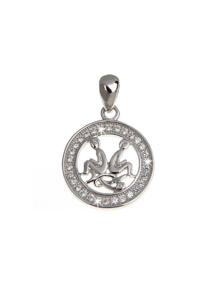 SILBERKETTEN-STORE Подвеска из серебра 925 пробы с фианитами, символизирующая знак зодиака Близнецы
SILBERKETTEN-STORE Подвеска из серебра 925 пробы с фианитами, символизирующая знак зодиака Близнецы