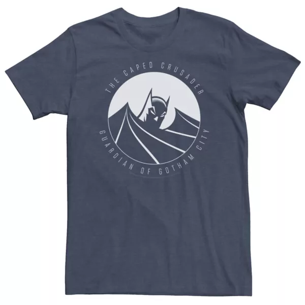 Футболка с текстом постера «Большой и высокий» из комиксов DC Batman: The Capedyr Licensed Character, синий
Футболка с текстом постера «Большой и высокий» из комиксов DC Batman: The Capedyr Licensed Character, синий