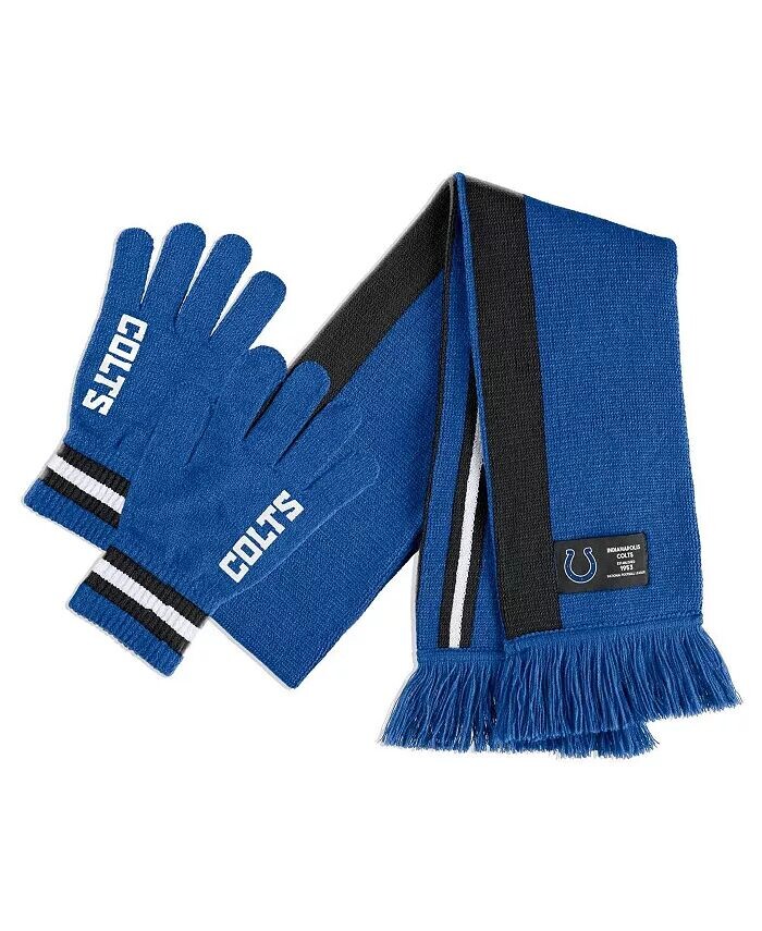Женский комплект из шарфа и перчаток Indianapolis Colts WEAR by Erin Andrews
Женский комплект из шарфа и перчаток Indianapolis Colts WEAR by Erin Andrews