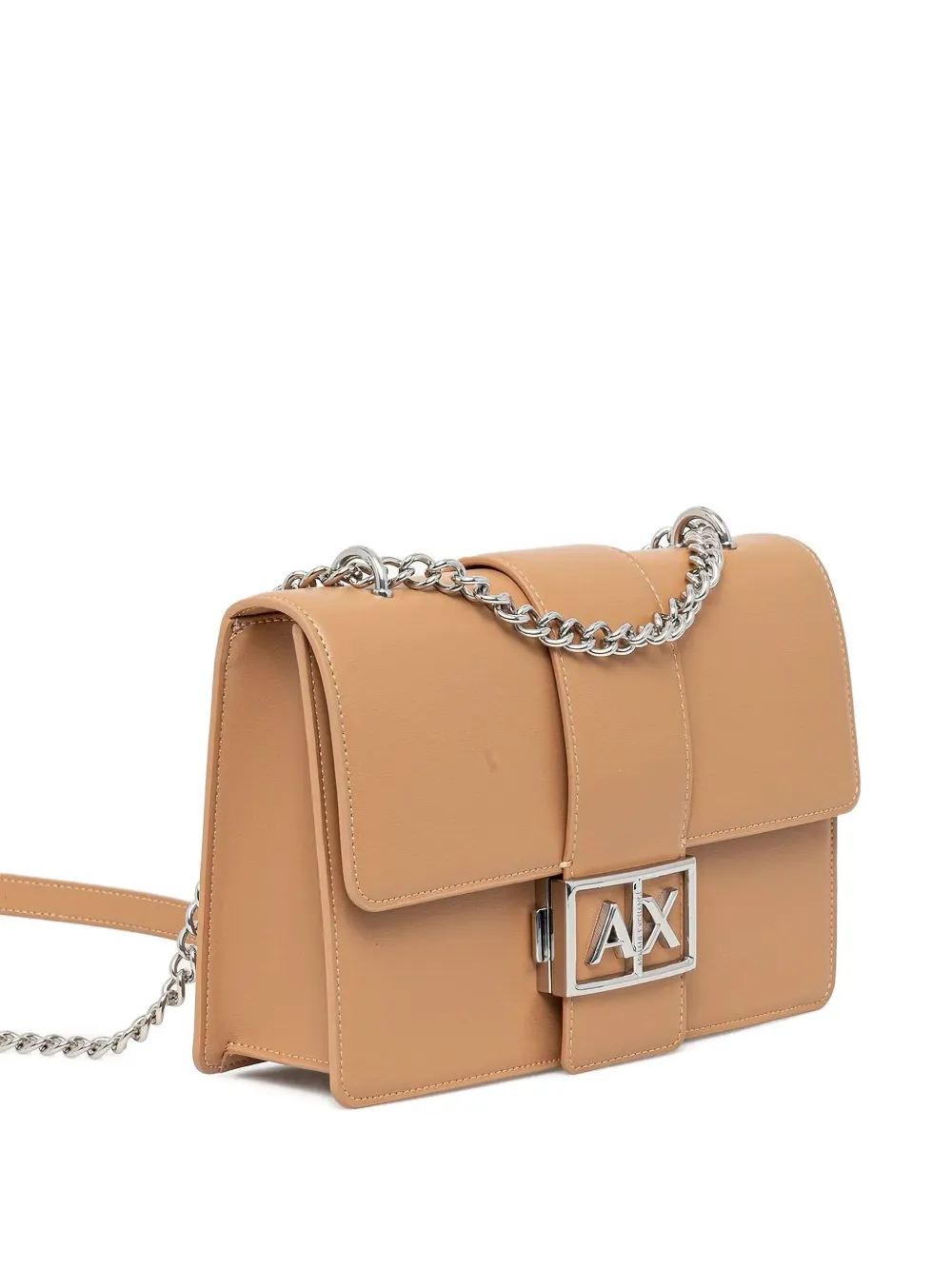 Маленькая сумка через плечо с металлическим логотипом Armani Exchange, коричневый
Маленькая сумка через плечо с металлическим логотипом Armani Exchange, коричневый