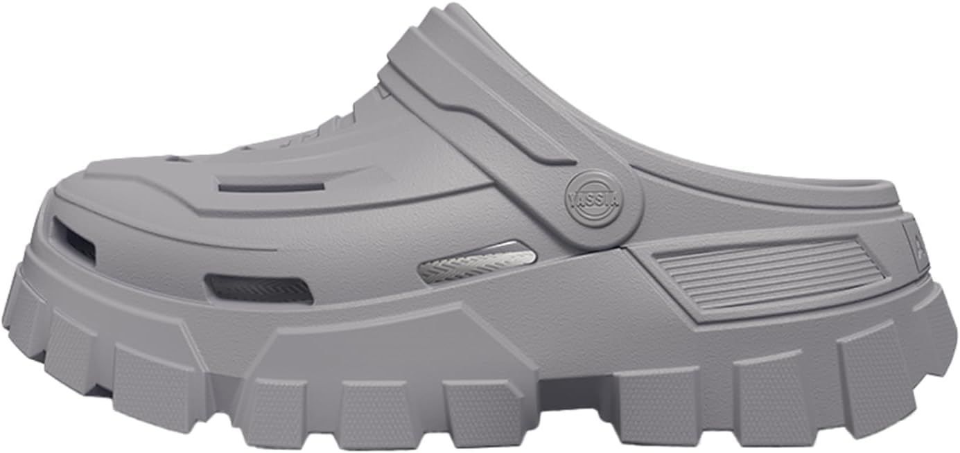 Классические перфорированные сабо унисекс YASSIA, серебристо-серый
Классические перфорированные сабо унисекс YASSIA, серебристо-серый