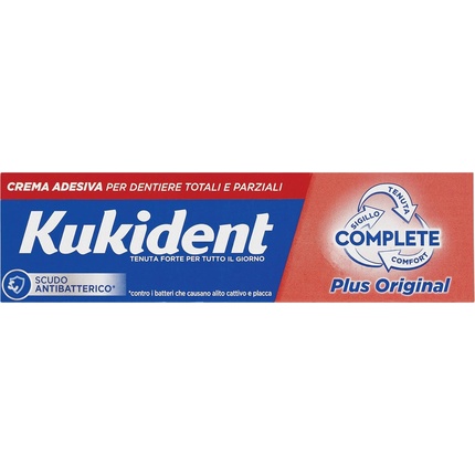 Kukident Complete Original адгезивный крем для зубных протезов 35 г Care For You 
Kukident Complete Original адгезивный крем для зубных протезов 35 г Care For You
