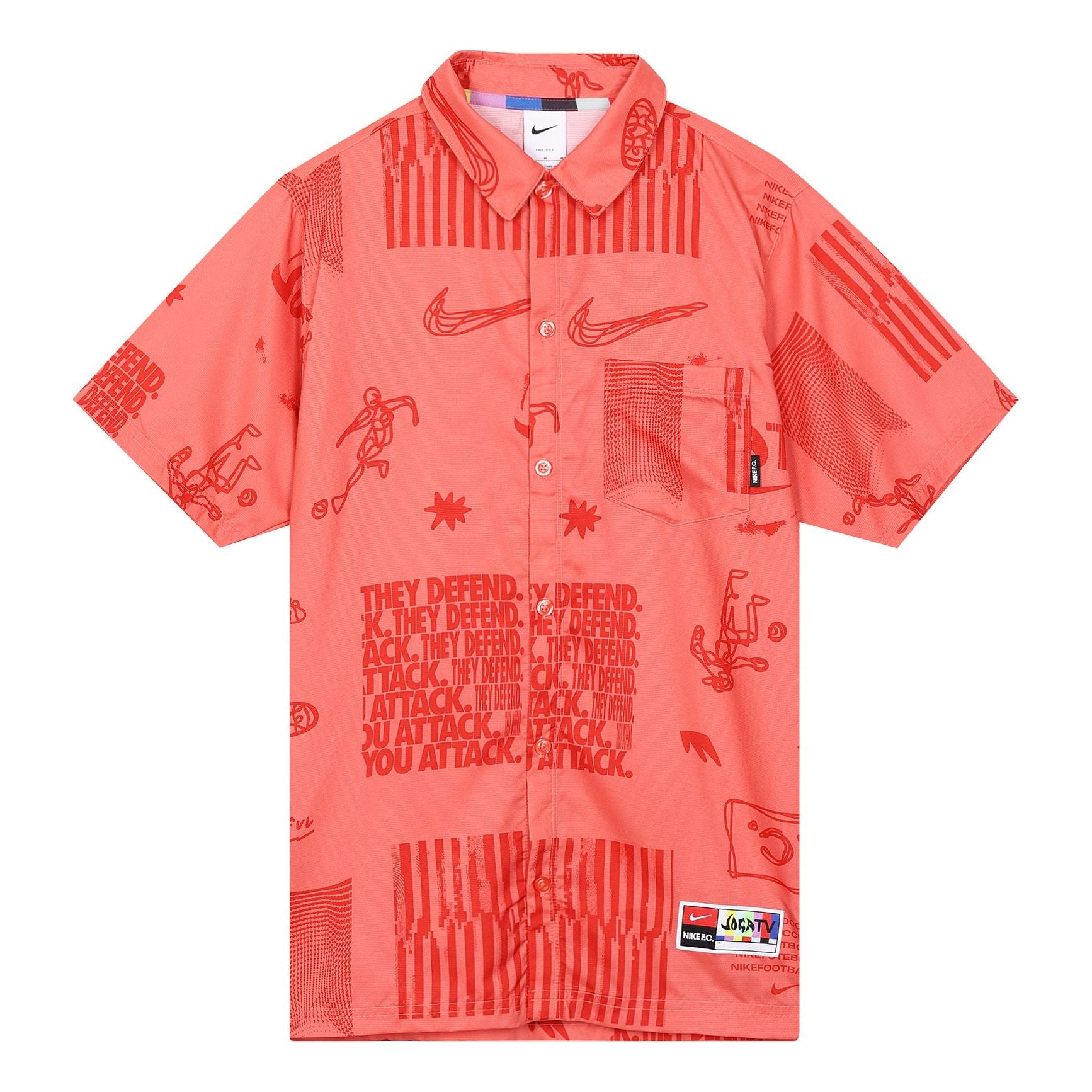 Рубашка Nike Soccer polo shirt 'Red'
Рубашка Nike Soccer polo shirt 'Red'