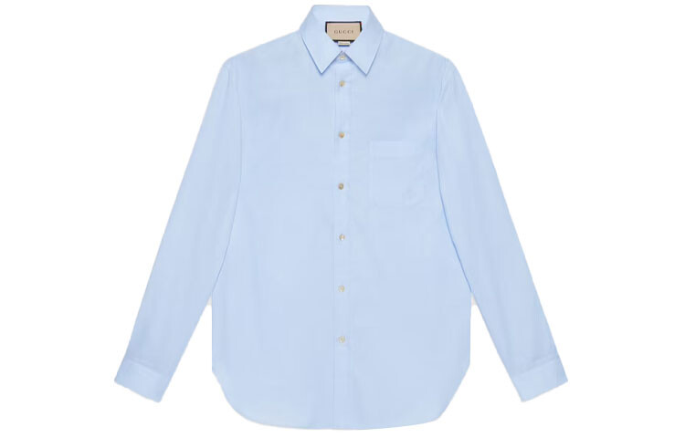 Рубашка мужская синяя Gucci, синий
Рубашка мужская синяя Gucci, синий