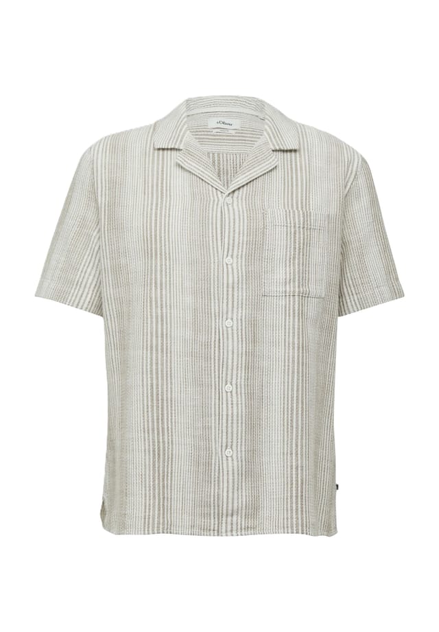 Рубашка свободного покроя короткий рукав воротник-лацкан S.Oliver, коричневый
Рубашка свободного покроя короткий рукав воротник-лацкан S.Oliver, коричневый