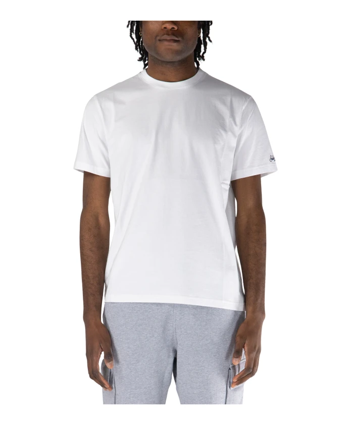 Футболка с короткими рукавами и вышитым логотипом. Mc2 Saint Barth, белый
Футболка с короткими рукавами и вышитым логотипом. Mc2 Saint Barth, белый