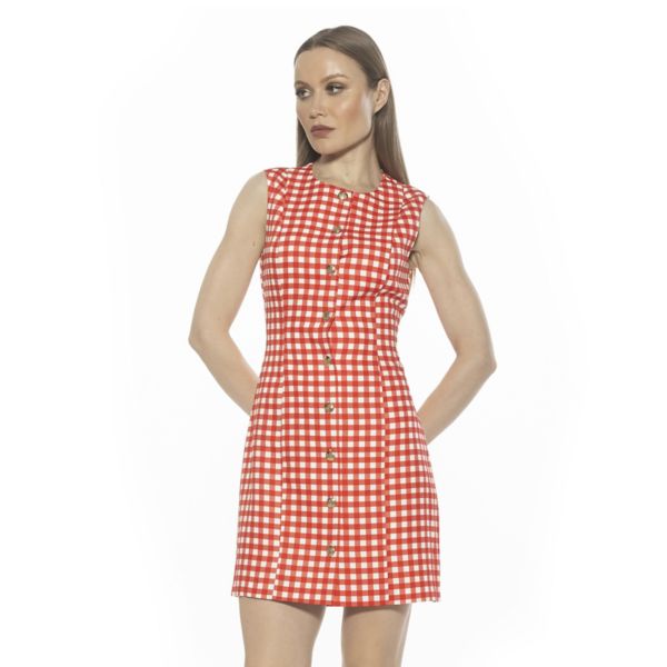 Женское платье-жилет Бриджит без рукавов с застежкой на пуговицы Alexia Admor, цвет red gingham
Женское платье-жилет Бриджит без рукавов с застежкой на пуговицы Alexia Admor, цвет red gingham