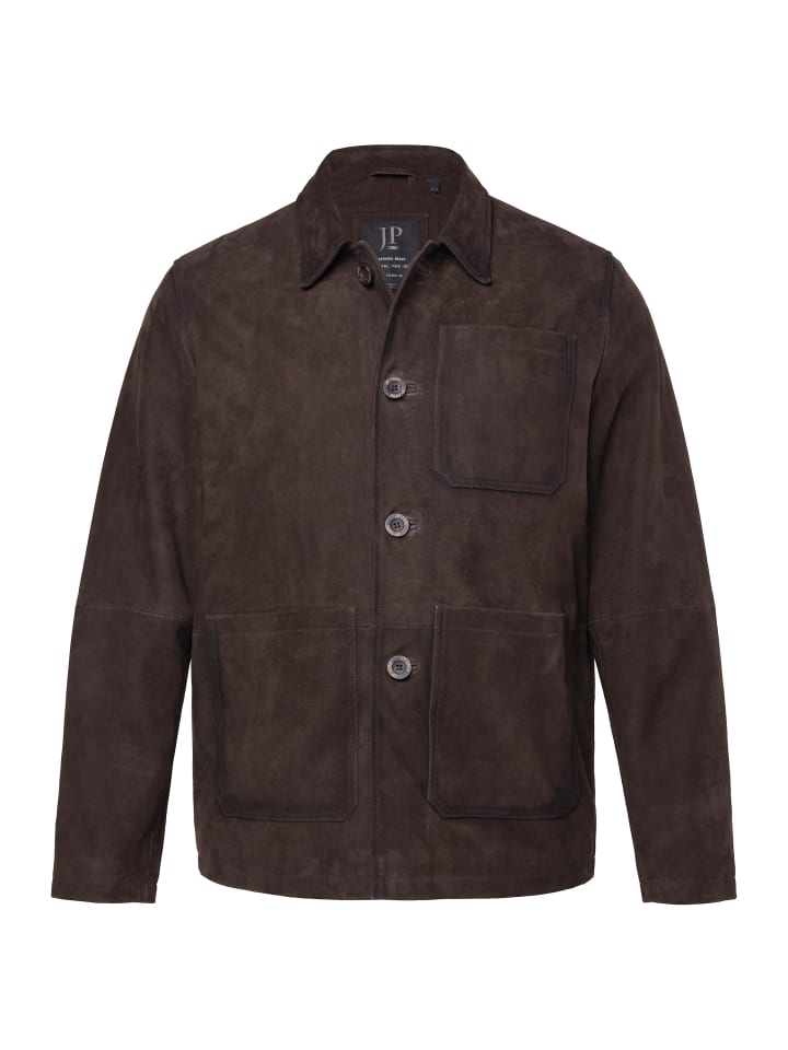 Кожаная куртка темно-коричневого цвета JP1880
Кожаная куртка темно-коричневого цвета JP1880