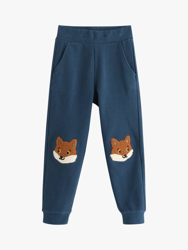 Детские джоггеры с аппликацией на коленях из хлопковой смеси Lindex, Dark Blue
Детские джоггеры с аппликацией на коленях из хлопковой смеси Lindex, Dark Blue