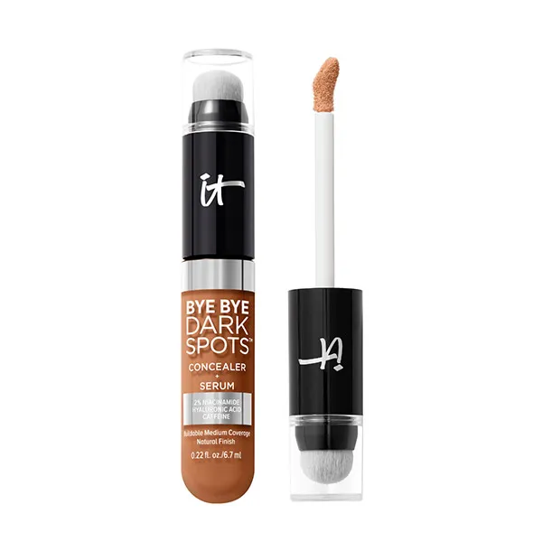 Консилер + Сыворотка Bye Bye Dark Spots Concealer + Serum It Cosmetics, цвет rich cool 
Консилер + Сыворотка Bye Bye Dark Spots Concealer + Serum It Cosmetics, цвет rich cool