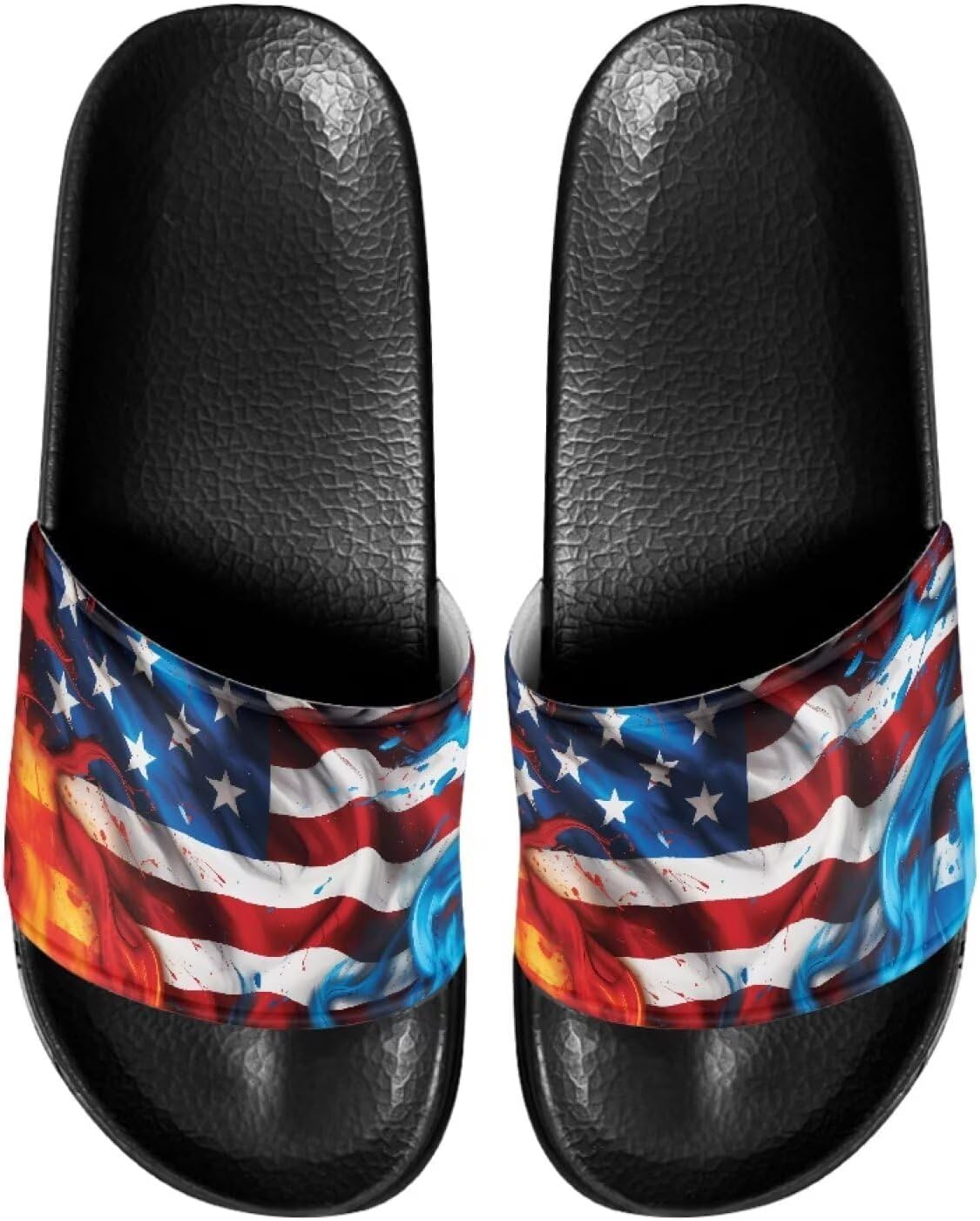 Мужские и женские шлепанцы Cugasmaru, тапочки, сандалии, нескользящие для улицы, пляжа и дома, American Flag
Мужские и женские шлепанцы Cugasmaru, тапочки, сандалии, нескользящие для улицы, пляжа и дома, American Flag