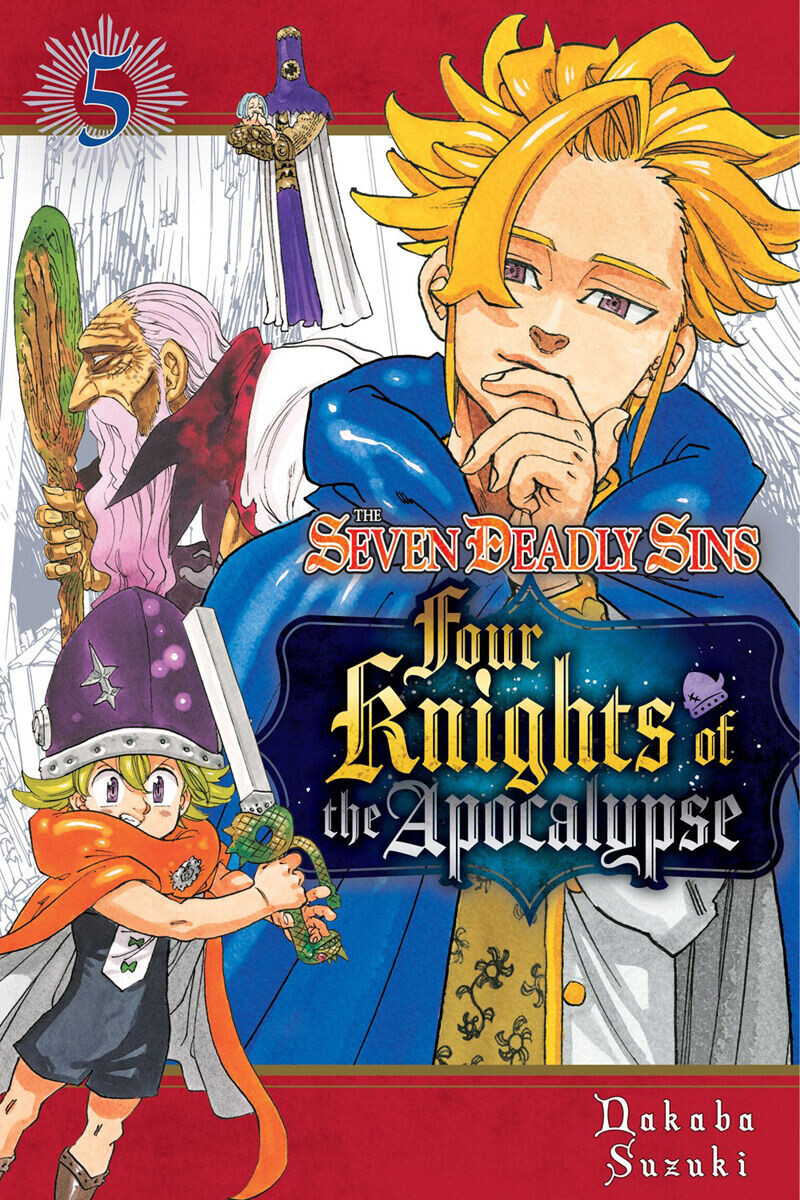 Манга The Seven Deadly Sins: Four Knights of the Apocalypse Manga Volume 5
Манга The Seven Deadly Sins: Four Knights of the Apocalypse Manga Volume 5