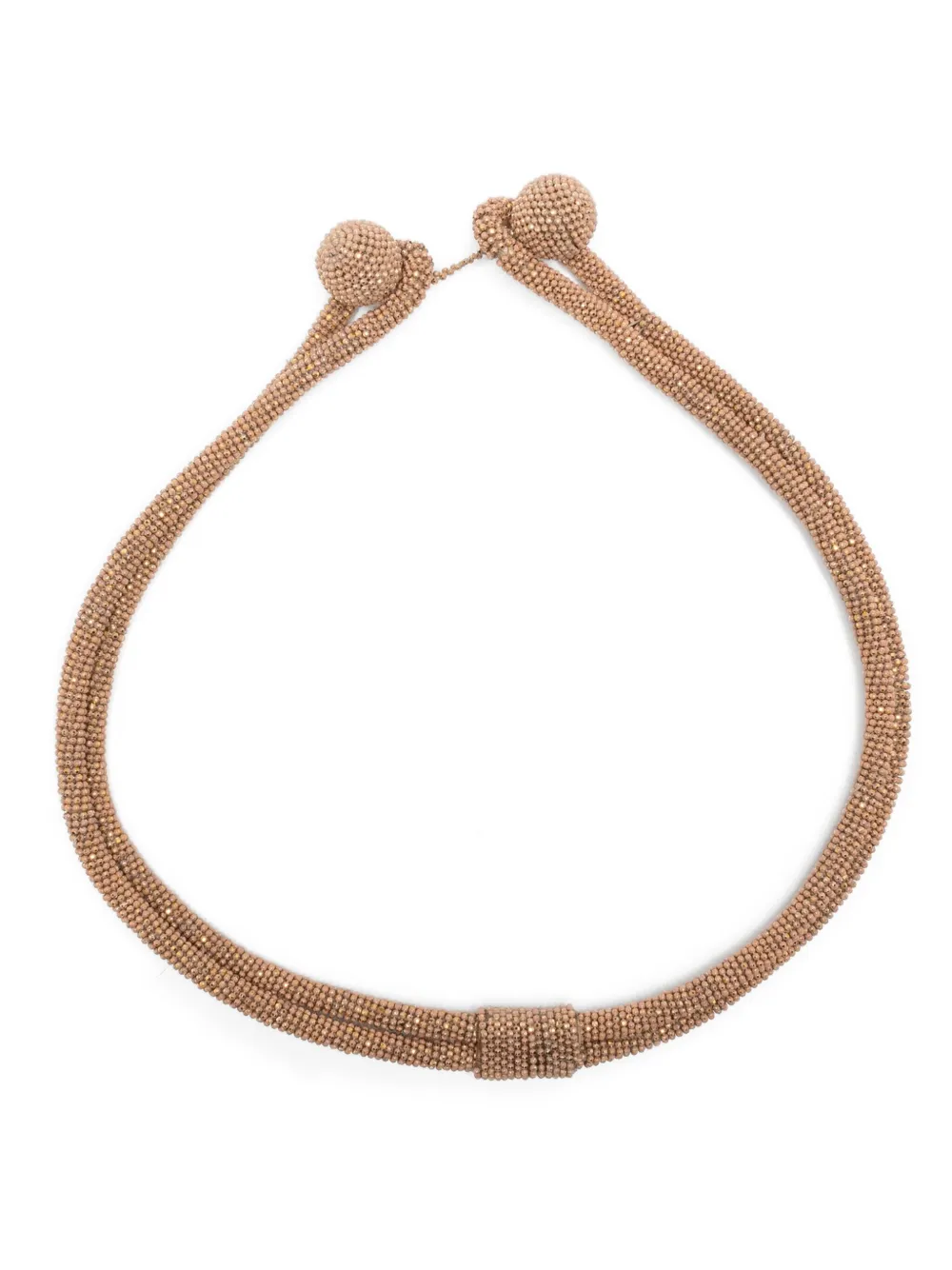 Колье с бусинами Fabiana Filippi, коричневый
Колье с бусинами Fabiana Filippi, коричневый